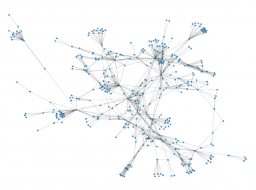 Largest connected component of the 2019 peridynamics co-authorship network